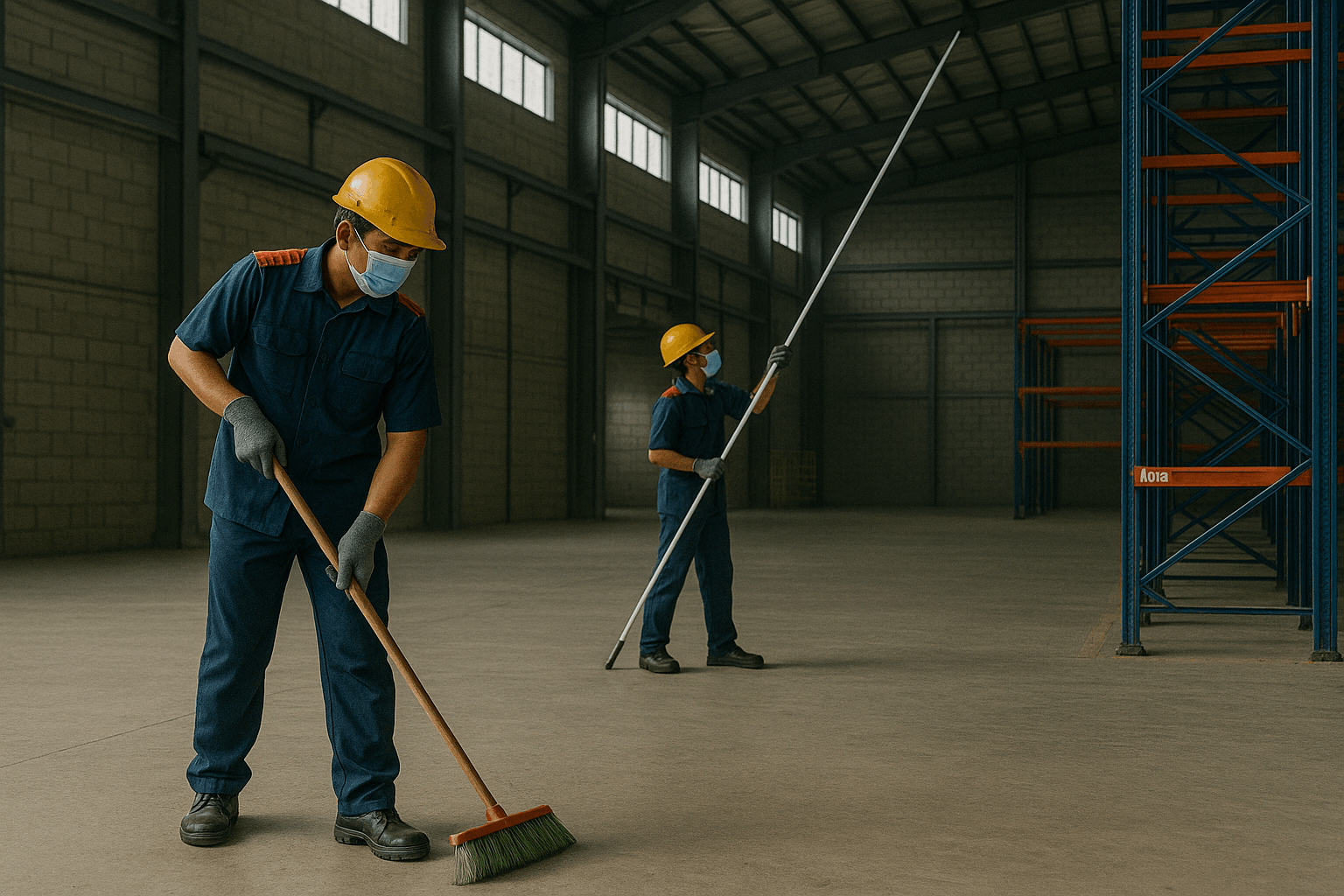 Pembersihan Gudang & Sarang Laba-laba